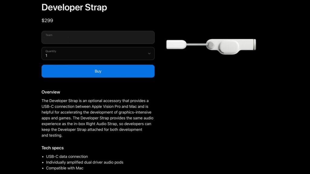 ویژن پرو و USB-C